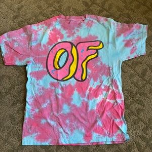 Odd future tie dye t-shirt medium